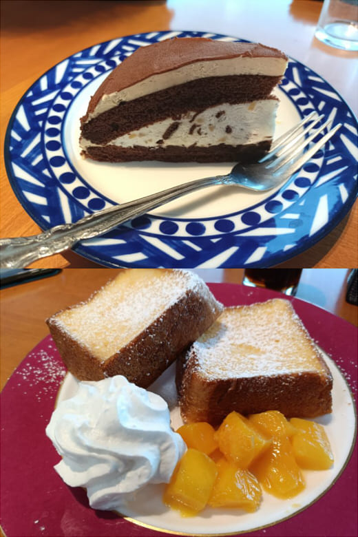 ブルーコーナーUC店のスイーツ